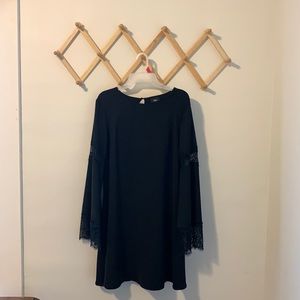 Bell Sleeve Lace Dress